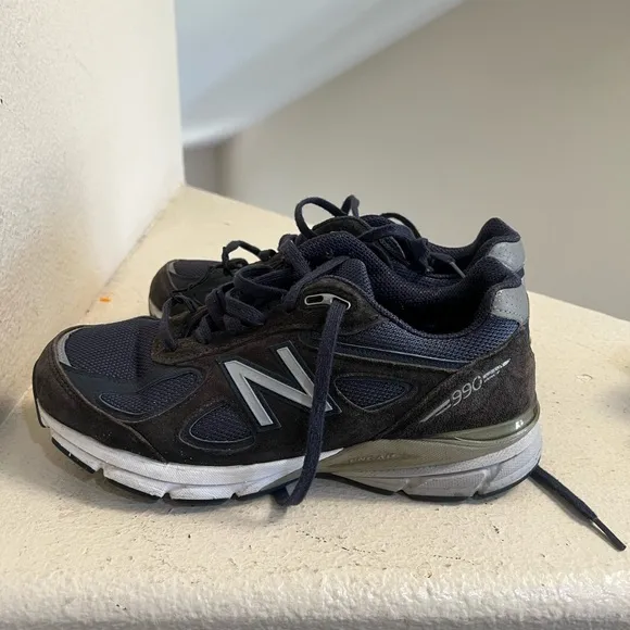 New Balance Men's 990v4 Made In USA Shoes M990NV4 Navy Size‎ 7