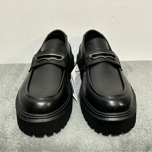New! Bershka Chunky Y2K Style Loafers