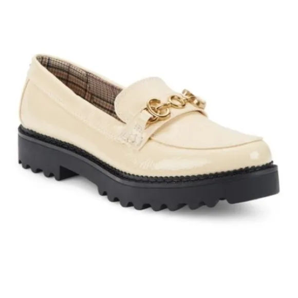 NEW- CIRCUS BY SAM EDELMANDeana Lug Sole Bit Loafers. Color: EGGSHELL. Size 6