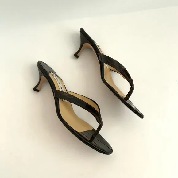 New Diane Firsten Sandals All Leather Thong 8.5M