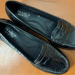 New Franco Sarto Womens Celia Brown Penny Loafer Sz 8.5