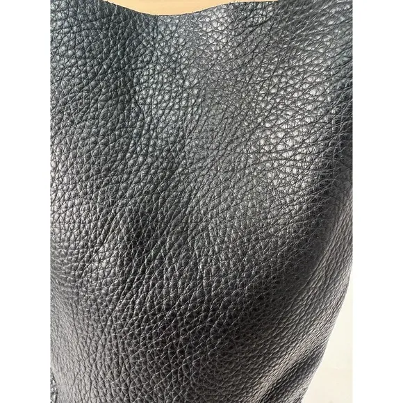 New Free People Women’s Essential Black Knee-High Leather Boots ~Size 38, US 7.5