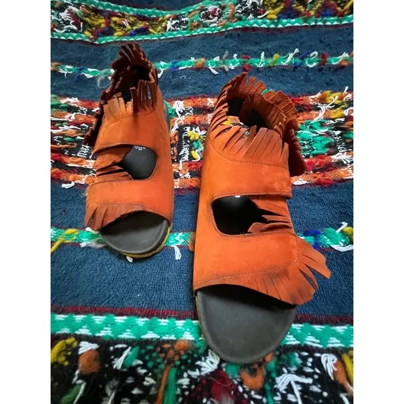 New in box. Papucei sandals.
