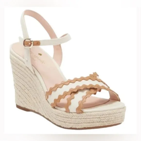 NEW KATE SPADE NEW YORK Tulum Wedge Sandals/Espadrilles