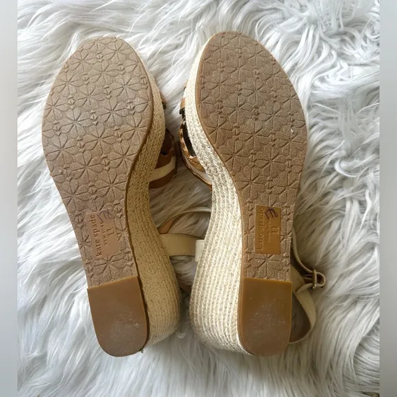 NEW KATE SPADE NEW YORK Tulum Wedge Sandals/Espadrilles