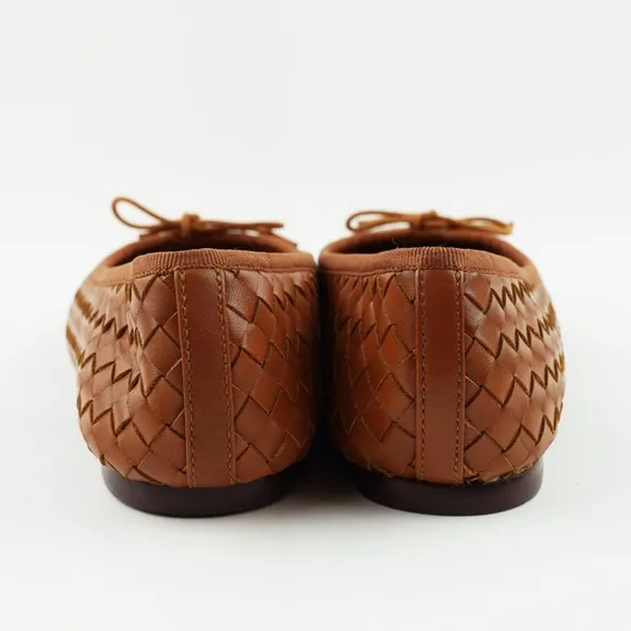 New MADEWELL The Anelise Ballet Flat in Warm Coffee $128 NP296