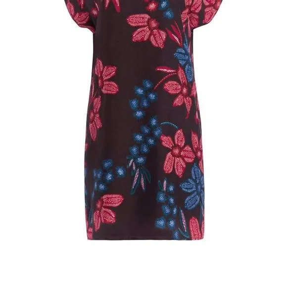 NEW MARIE OLIVER andi mocha blossom dress in mocha blossom