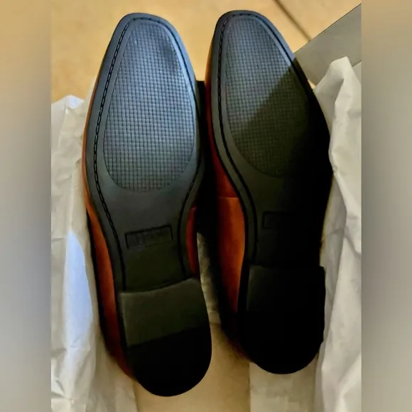 NEW Men's Otis Bit Loafers Cognac Size 11.5 with Box