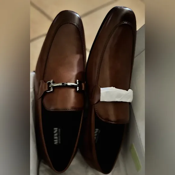 NEW Men's Otis Bit Loafers Cognac Size 11.5 with Box