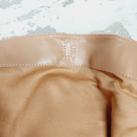 New Naturalizer Waylon  Tan Beige Manmade Wide Calf Knee High Boots B177