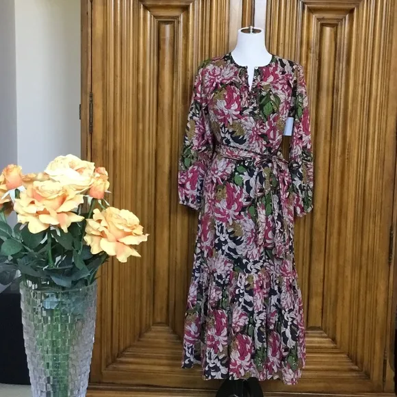 NEW Olivia James Maeve Peony Dress