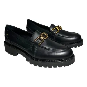 NEW Pikolinos Aviles Black Platform Loafers size EU41 | US 10 Preppy Academia