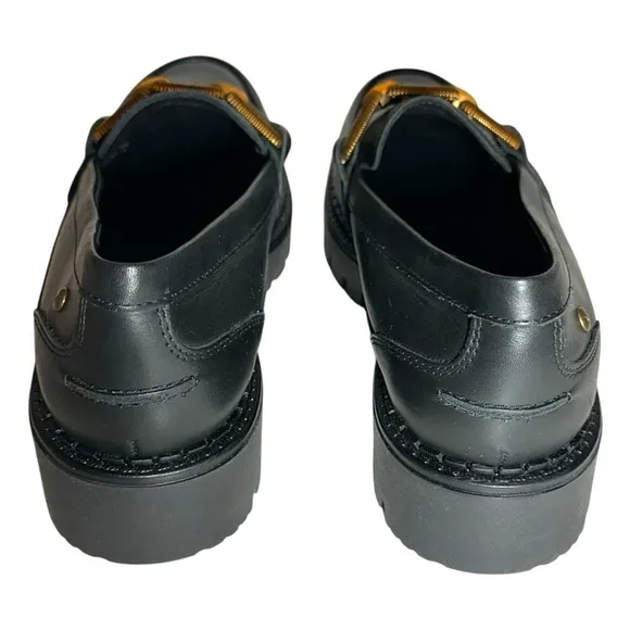 NEW Pikolinos Aviles Black Platform Loafers size EU41 | US 10 Preppy Academia
