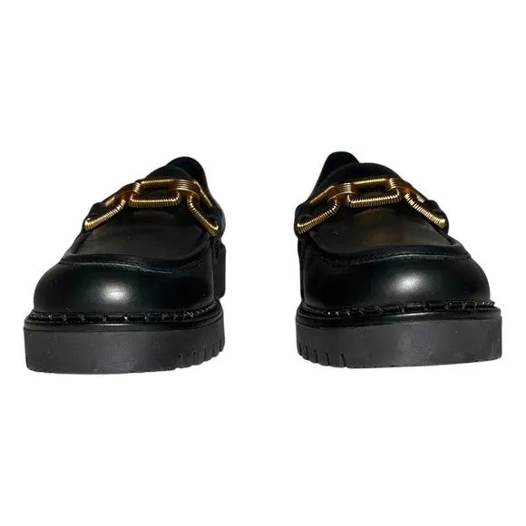 NEW Pikolinos Aviles Black Platform Loafers size EU41 | US 10 Preppy Academia