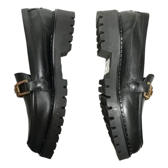 NEW Pikolinos Aviles Black Platform Loafers size EU41 | US 10 Preppy Academia