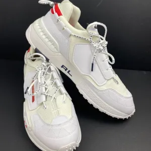 New Polo Ralph Lauren Sport PS200-SK-LTL White Sneaker Mens Shoes Size 14