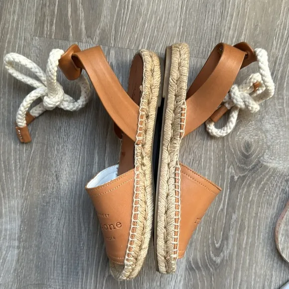 NEW Rag and bone estelle espadrilles 37.5