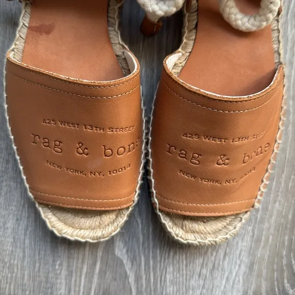 NEW Rag and bone estelle espadrilles 37.5