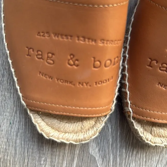 NEW Rag and bone estelle espadrilles 37.5