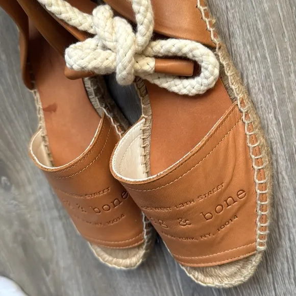 NEW Rag and bone estelle espadrilles 37.5