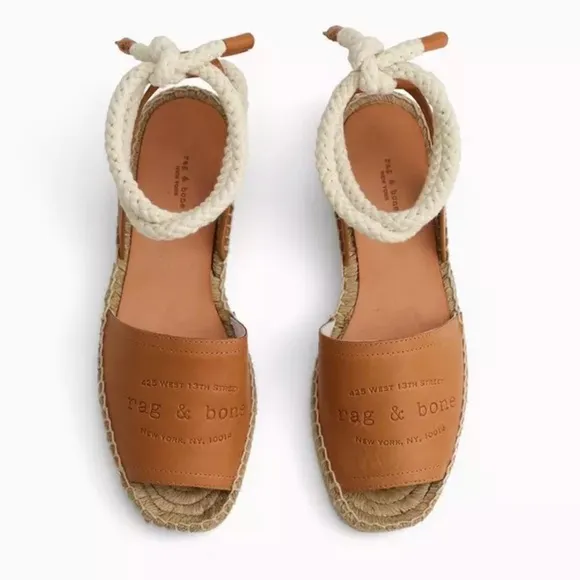 NEW Rag and bone estelle espadrilles 37.5