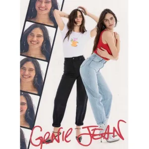 NEW ROLLA’S Genie Black Barrel Leg Jeans | size 24
