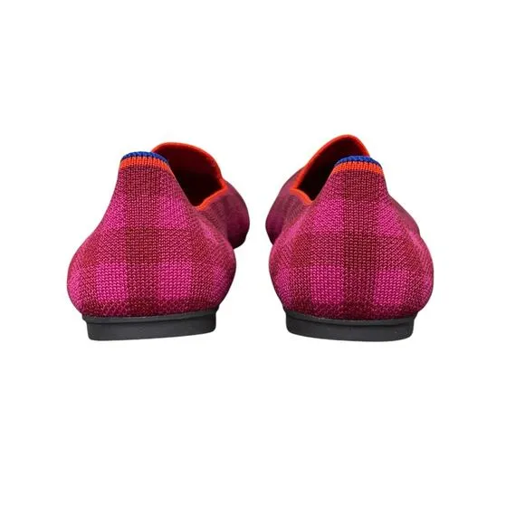 New! Rothy's The Cherry Gingham Limited Edition Loafer - Size 8.5