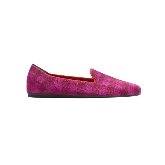 New! Rothy's The Cherry Gingham Limited Edition Loafer - Size 8.5