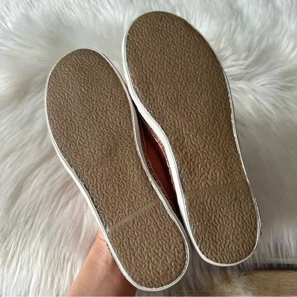 New Seavees Ocean Park Espadrilles Coral Suede Loafers Flats Shoes Sz 6.5