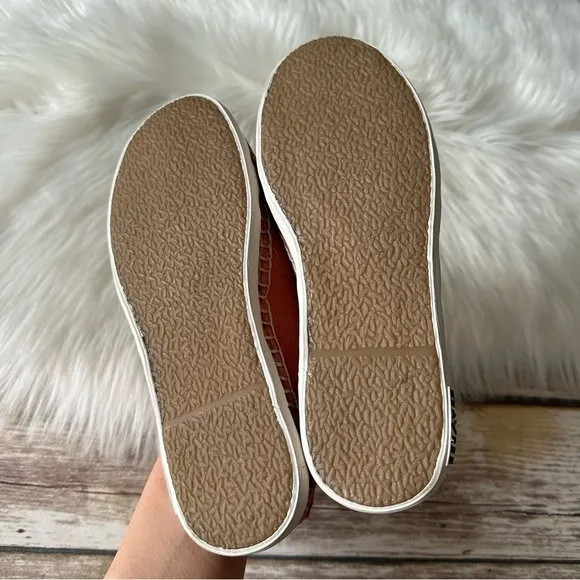 New Seavees Ocean Park Espadrilles Coral Suede Loafers Flats Shoes Sz 6.5