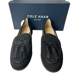 *NEW* Suede Cole Haan loafers. Size 6 Black Women Business Casual Workwear