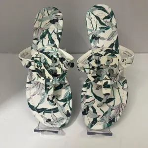 NEW Tory Burch Miller 6.5‎ Leather Sandals Thong VERY RARE DESERT BLOOM PATTERN