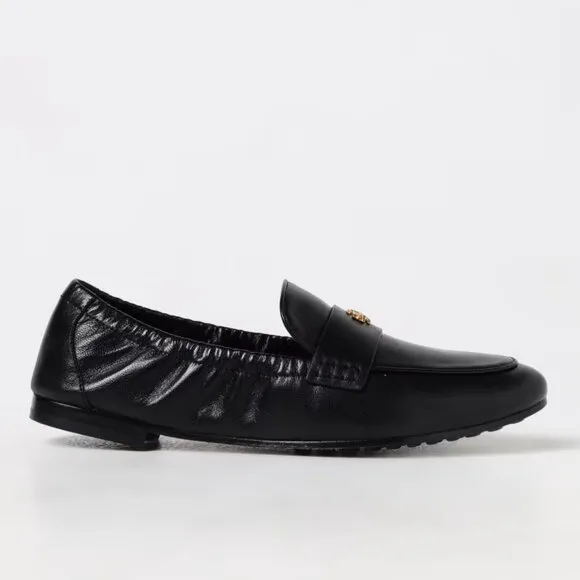 NEW TORY BURCH Patent Leather Ballet Loafers Perfect Black for women 146mn