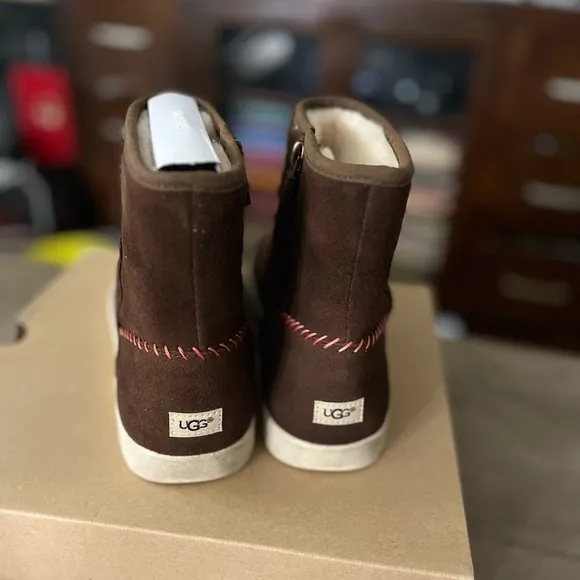 NEW Ugg Zip Up Mid-calf Boots