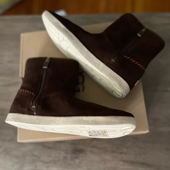 NEW Ugg Zip Up Mid-calf Boots