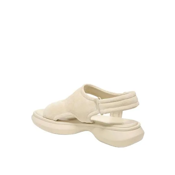 NEW VINCE women's fresca satin sandal in moonlight