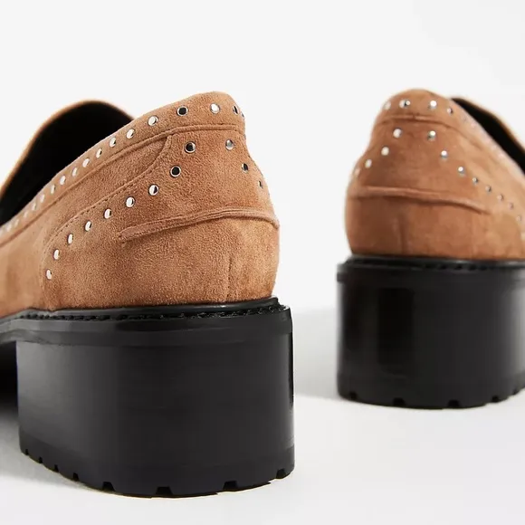New Women’s CAVERLEY April Suede Leather Loafers In Tan By Anthropologie!!🔥🔥🔥