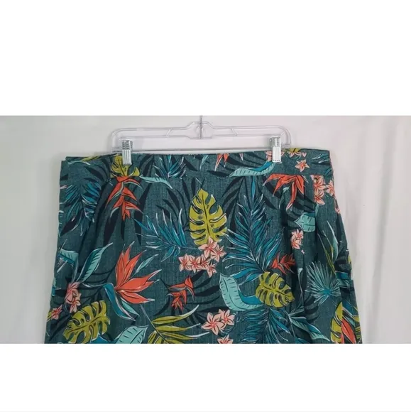 New w/Tags RipSkirt Paia Maui Hawaii Vintage Bali Jungle Wrap Skirt XXL