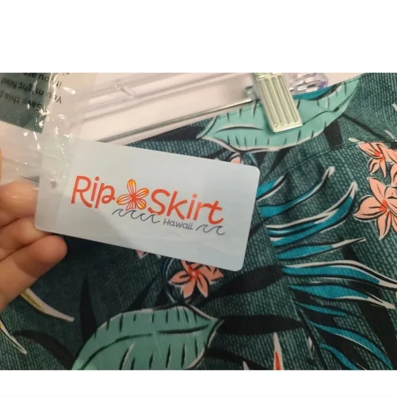 New w/Tags RipSkirt Paia Maui Hawaii Vintage Bali Jungle Wrap Skirt XXL