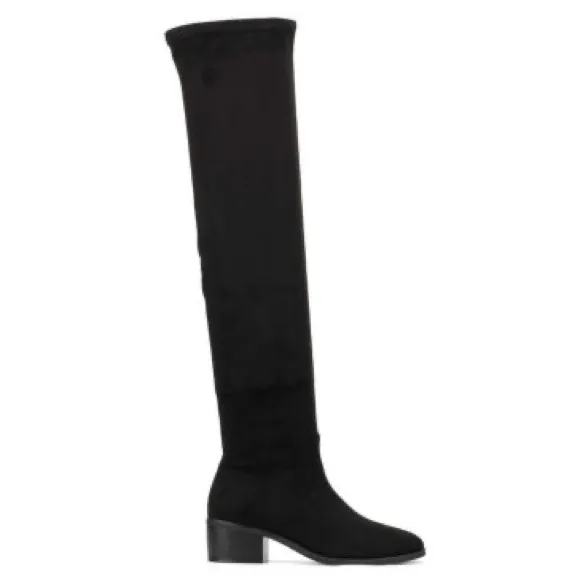 New York &amp; Co Stacked Heel Over the Knee Boots Size 8