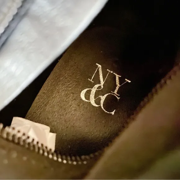 New York &amp; Co Stacked Heel Over the Knee Boots Size 8