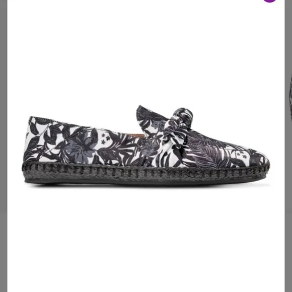NIB Cole Haan | Black &amp; Ivy Beverly Cloudfeel Knott Leather Espadrilles …