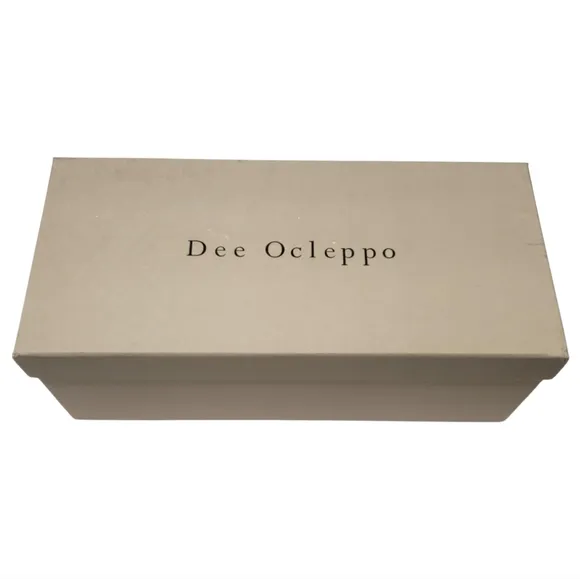 NIB DEE OCLEPPO BALLERINA POINT TOE EMBELLISHED FLATS SZ 8