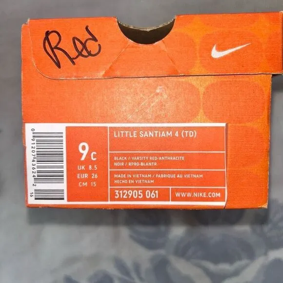 NIB Little Boys Size 9C Nike Little Santiam 4 (TD) Sandals