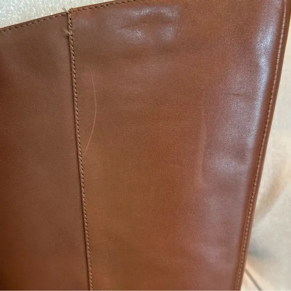 NIB Naturalizer Women's Henny Wide Calf Knee High Leather Boot Cocoa Brown 6.5