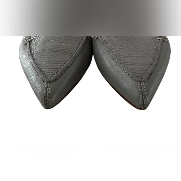 Nicholas Kirkwood Beya Pointed Toe Leather Ballet Flats.