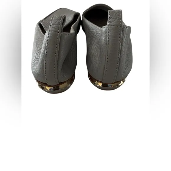 Nicholas Kirkwood Beya Pointed Toe Leather Ballet Flats.