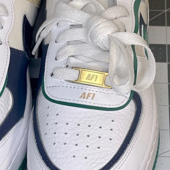 Nike Af1 shadow brand newWhite/Malachite/Sesame/Midnight NavyNWOT