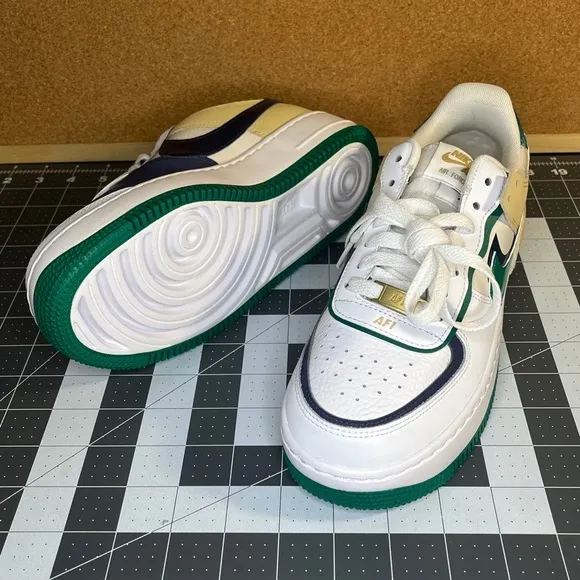 Nike Af1 shadow brand newWhite/Malachite/Sesame/Midnight NavyNWOT
