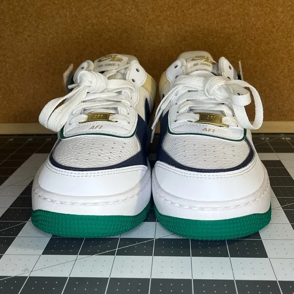 Nike Af1 shadow brand newWhite/Malachite/Sesame/Midnight NavyNWOT